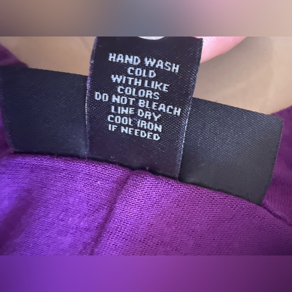 Ashley Stewart Purple Maxi Dress Sleeveless A Keyhole Datail The Back 18/20 W - Picture 15 of 16